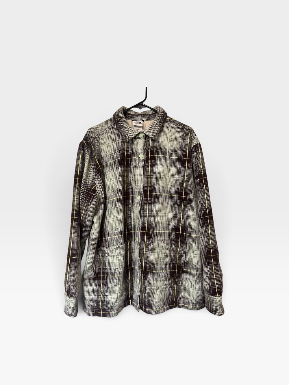 The North Face Woman’s ValleyTwill Utility Misty Sage Large Halfdome Shadow